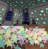 Stars Glow Wall Stickers